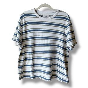 Folk Boyfriend Oversized Striped T-Shirt Size M